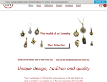 Tablet Screenshot of ophir-jewelry.com